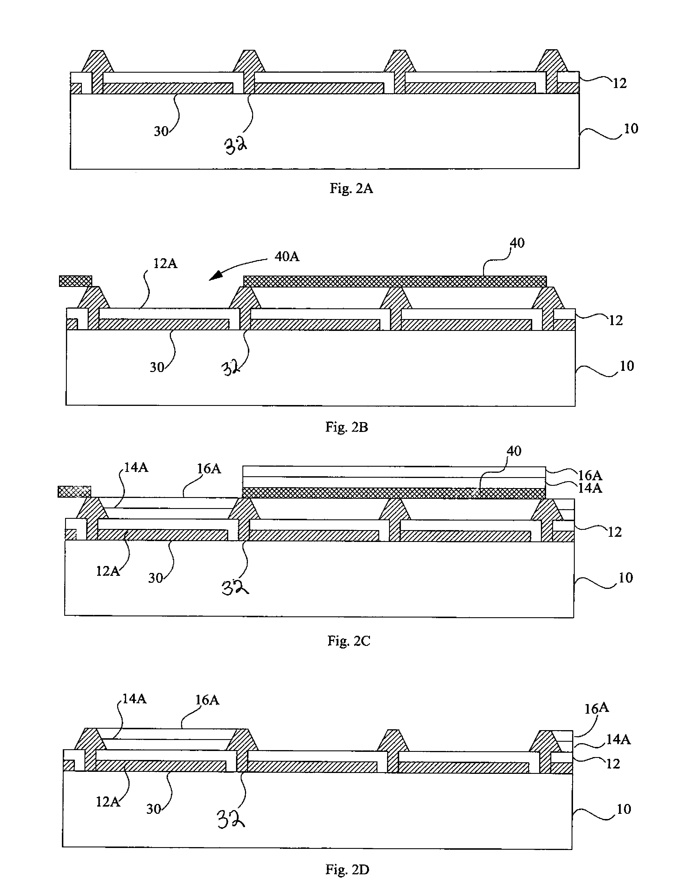 LED device having improved power distribution