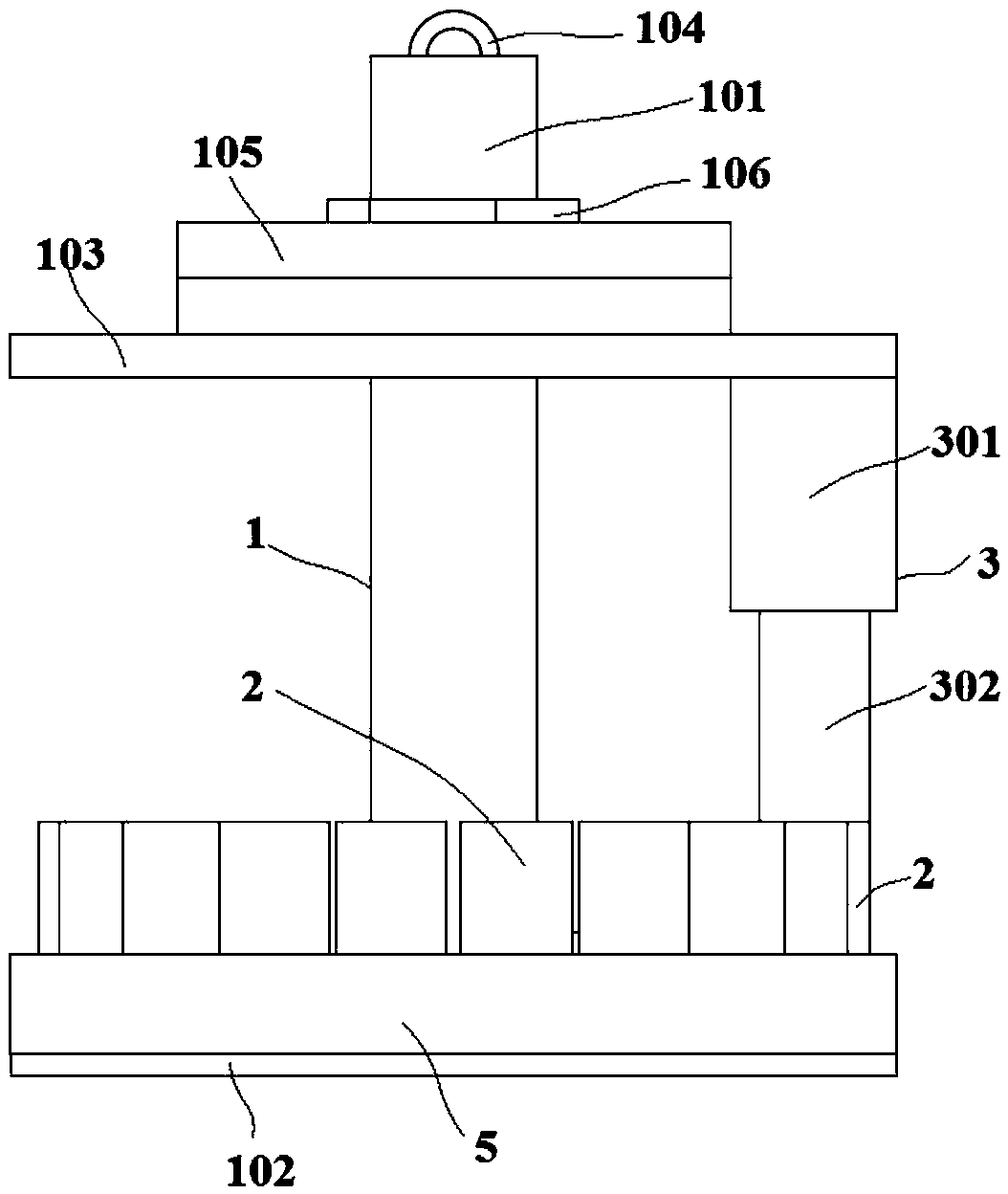 Device and method for geochemically sampling vehicle-mounted soil