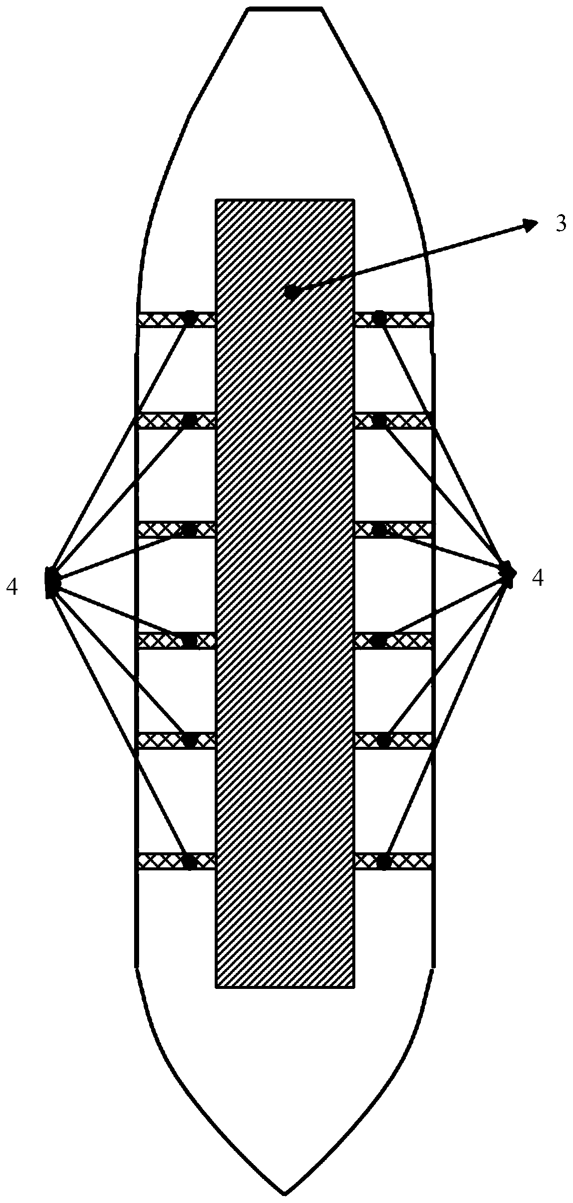 Aircraft passenger cabin ceiling device with drying function