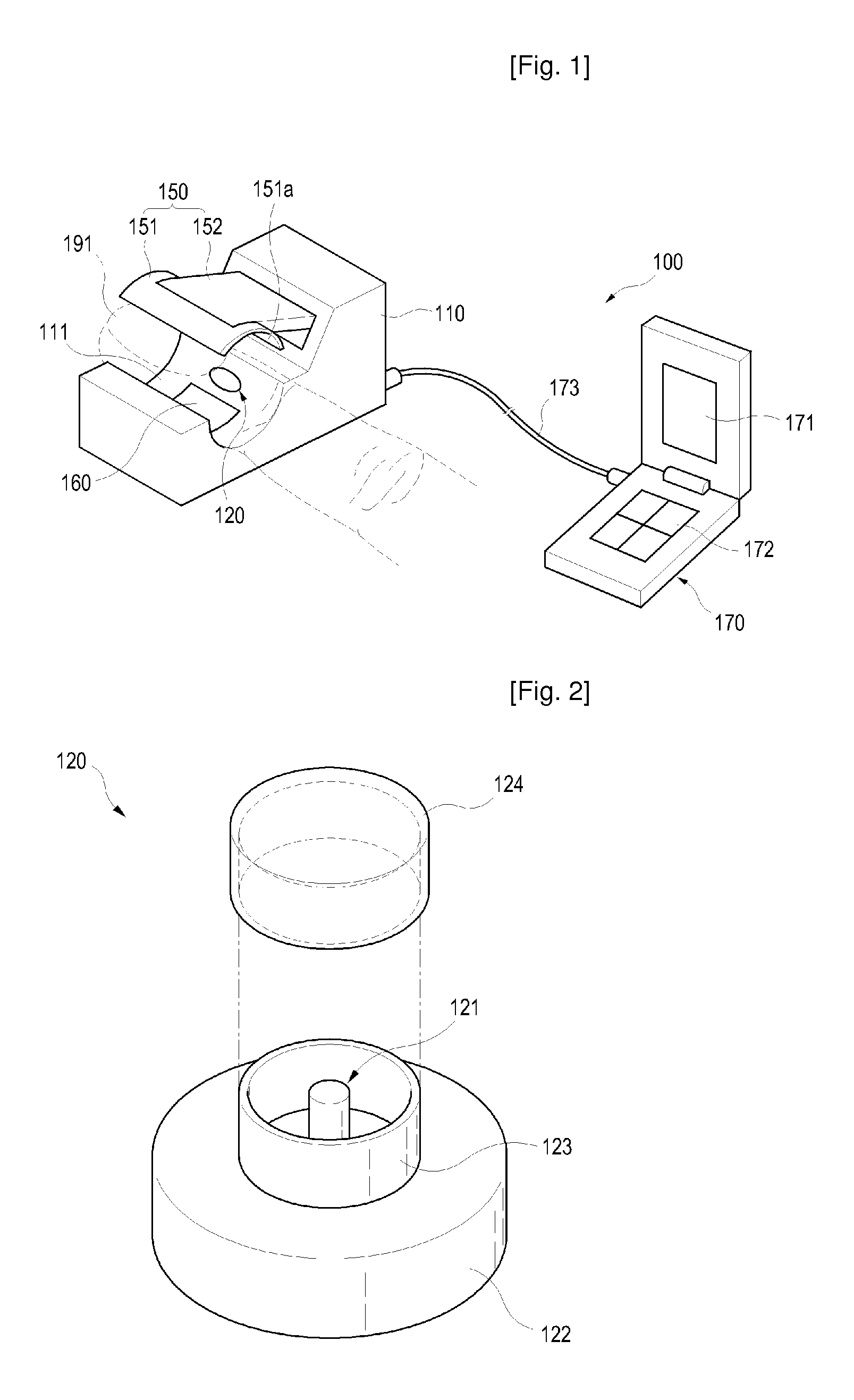 Apparatus For Measuring Blood Sugar and Apparatus For Monitoring Blood Sugar Comprising the Same