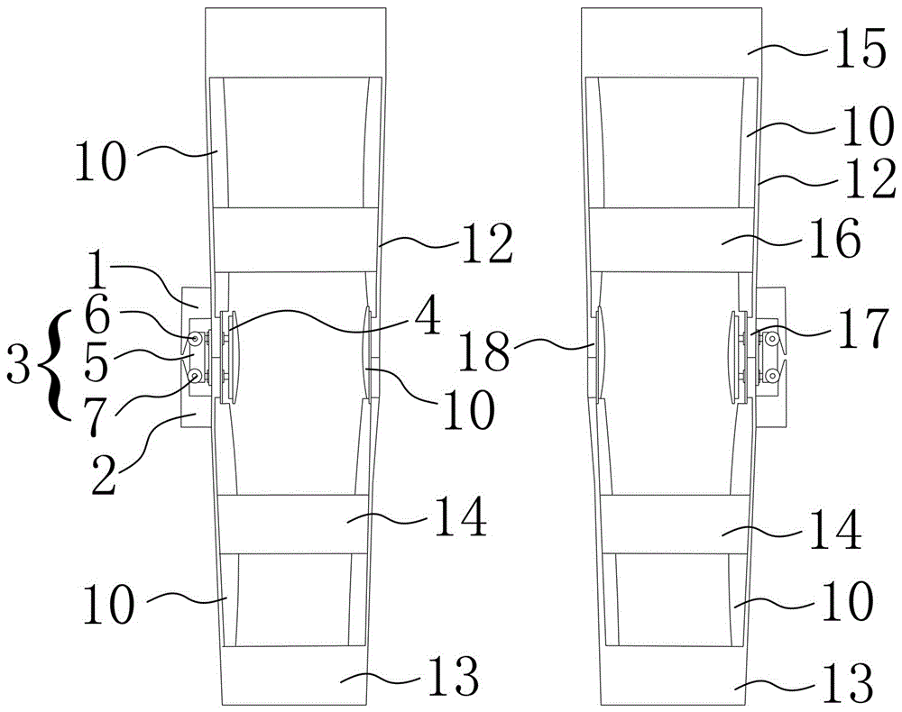 Orthodontic correction device for legs