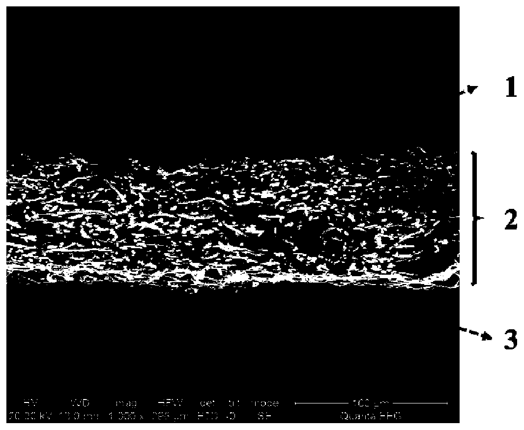 Electrostatically-spun nanofiber-based double-skin-layer forward osmosis membrane and preparation method thereof