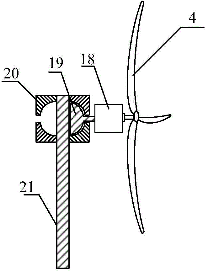 Wind energy and ocean wave energy integrated generation device