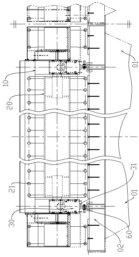 Material handling system, mobile single-roll crusher, control method and system thereof