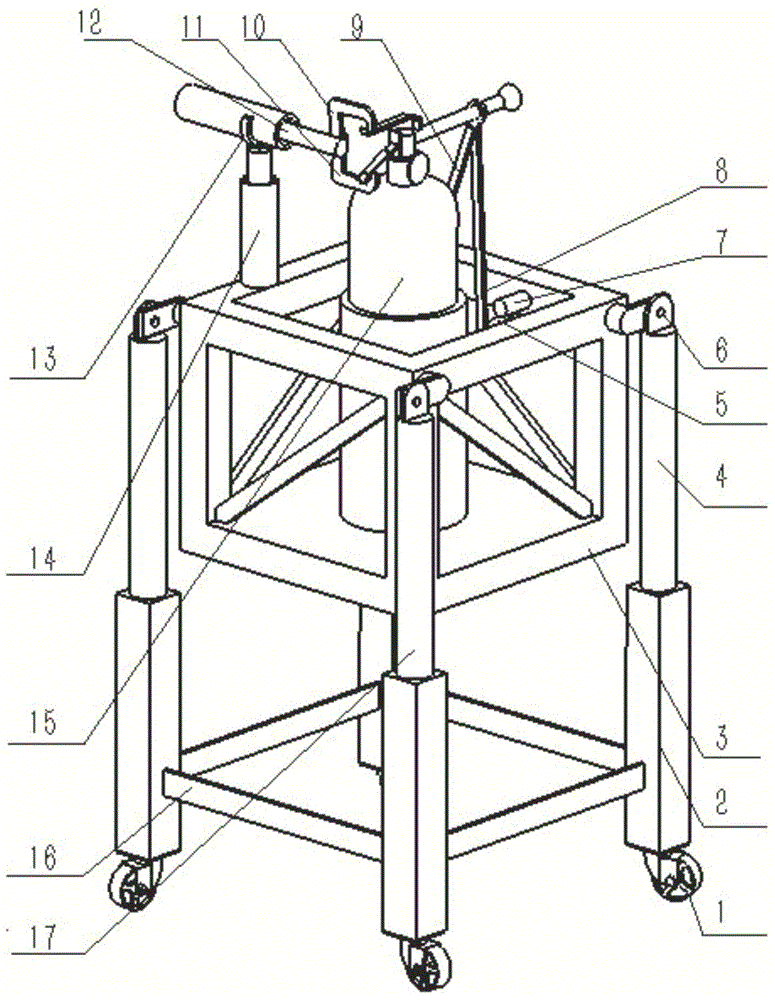 A simple fire-fighting robot