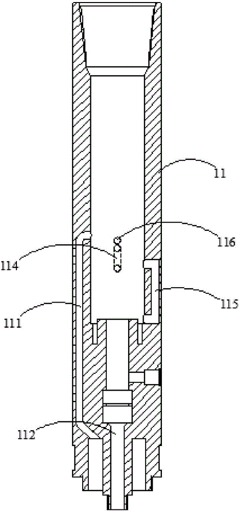 Rock burst drilling device based on pressurizer and rock breaking method