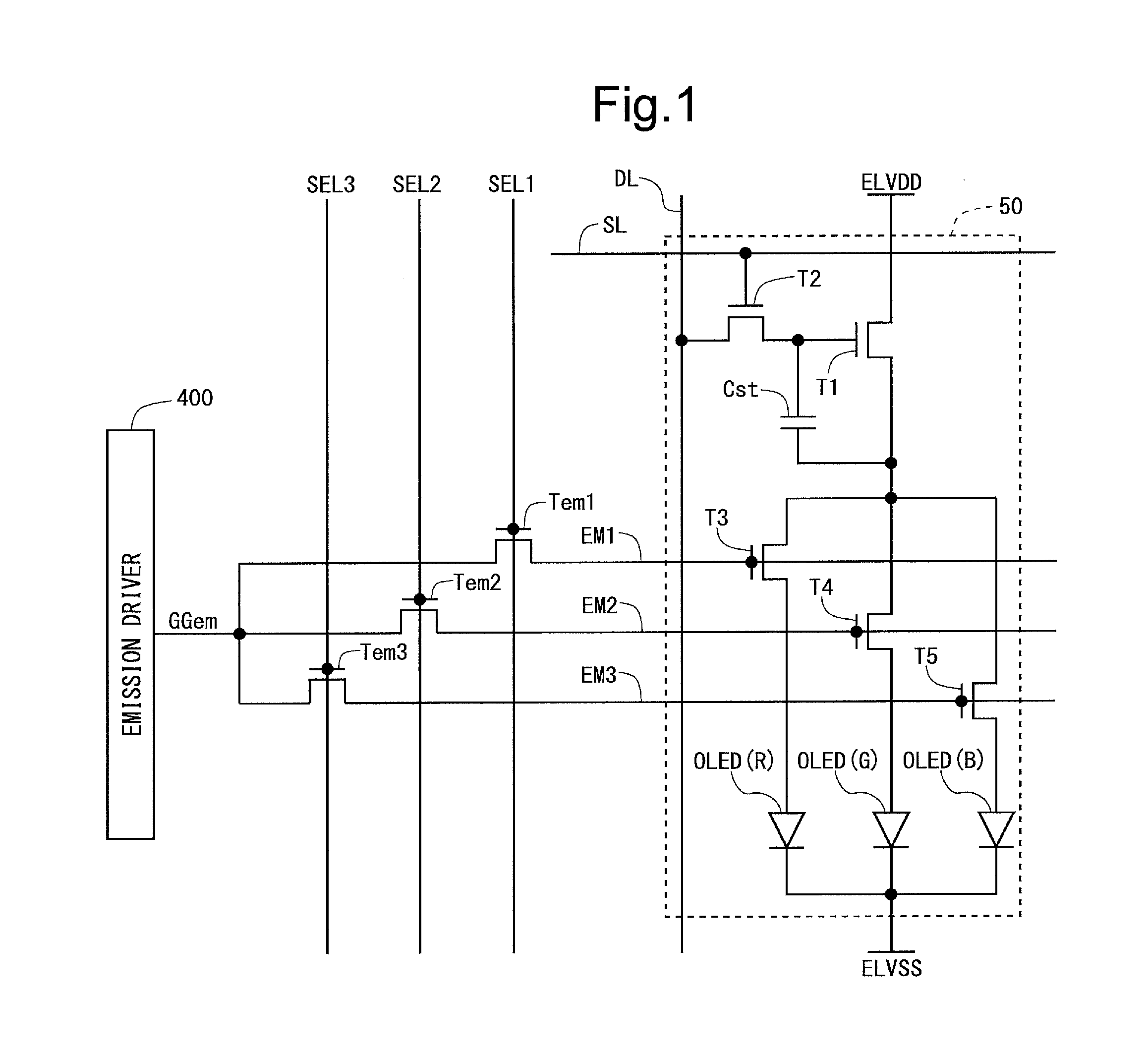 Display device and method for driving same