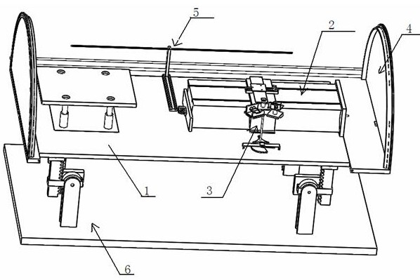 A displacement detection system for measuring