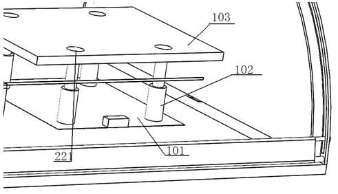 A displacement detection system for measuring