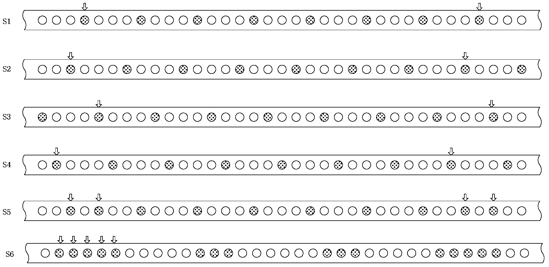 Method, device and system for implementing horse race lamp