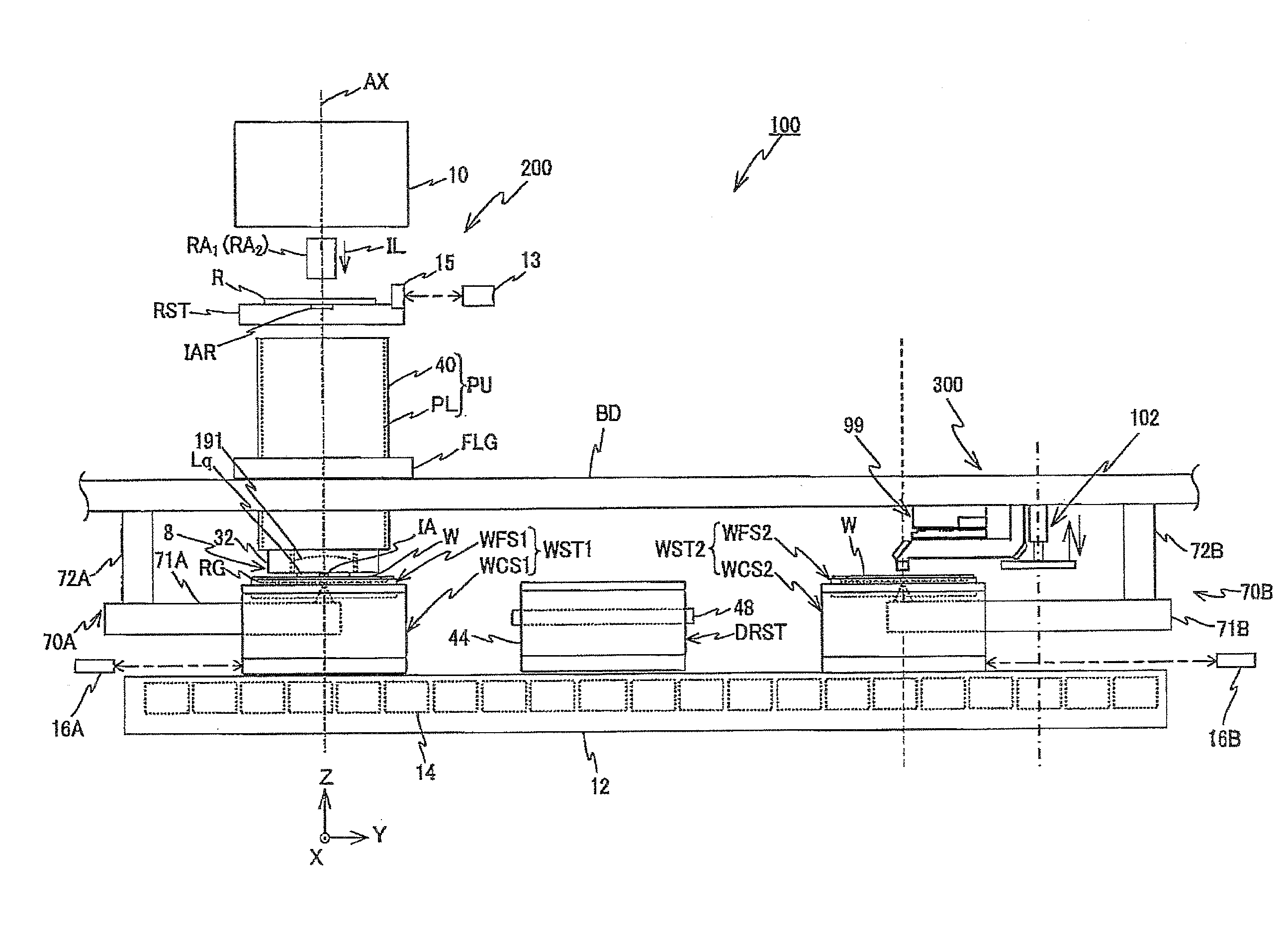 Object exchange method, exposure method, carrier system, exposure apparatus, and device manufacturing method