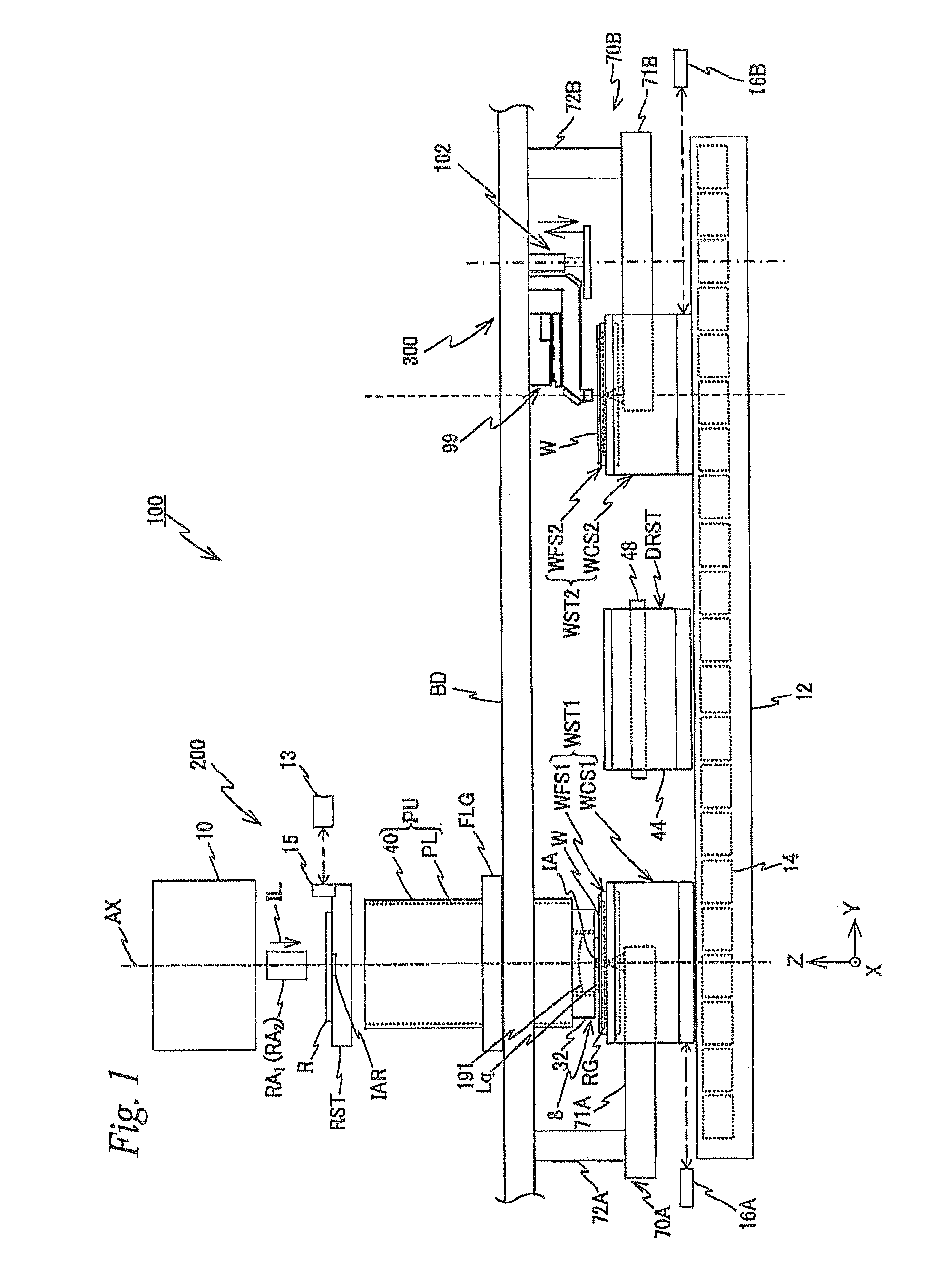 Object exchange method, exposure method, carrier system, exposure apparatus, and device manufacturing method