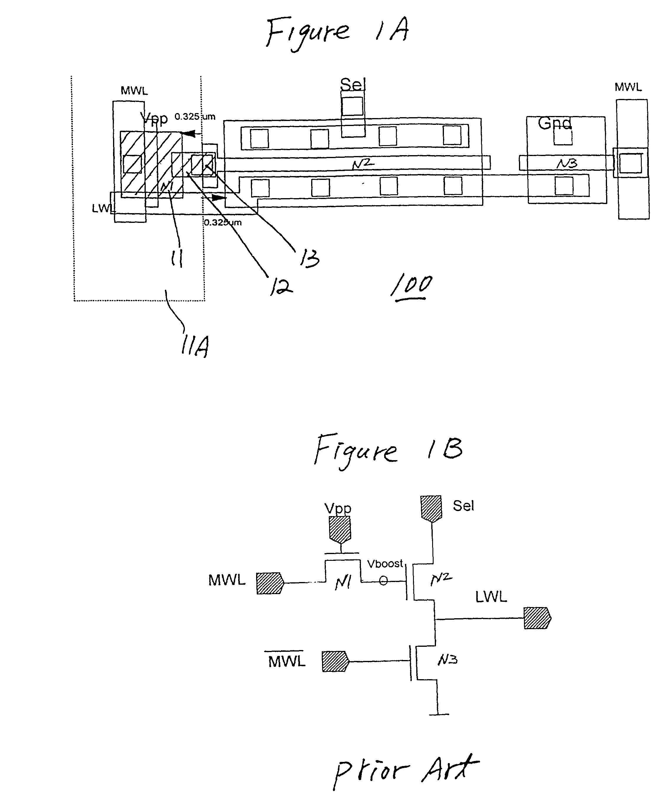 N-channel metal oxide semiconductor (NMOS) driver circuit and method of making same