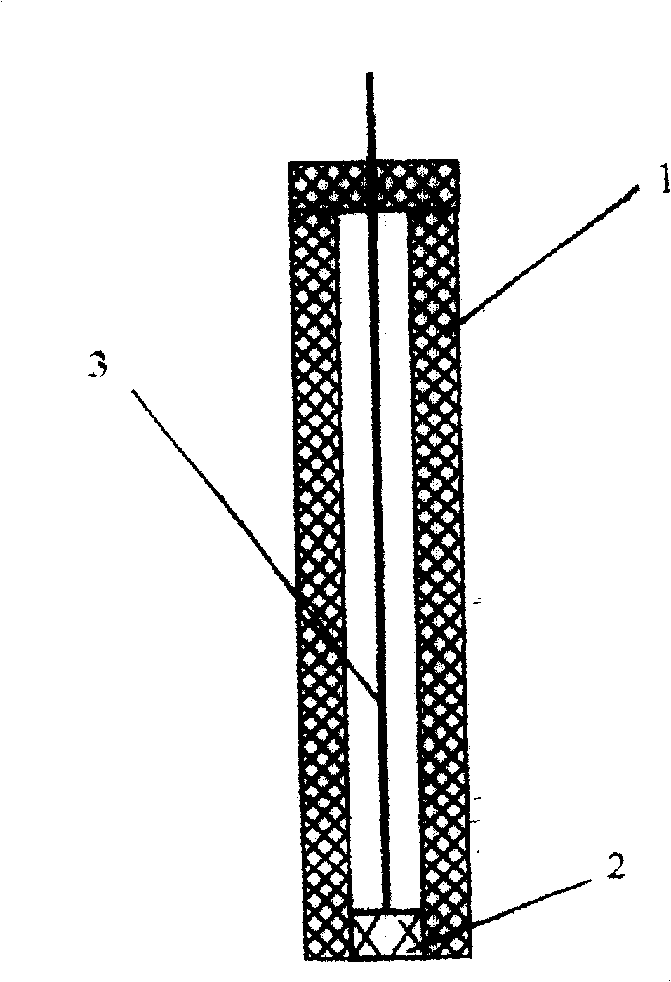 Full solid Pb ion selecting electrode and its preparing method