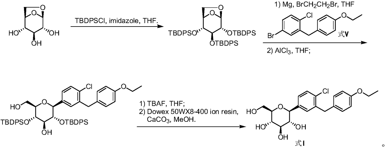 Method for preparing dapagliflozin