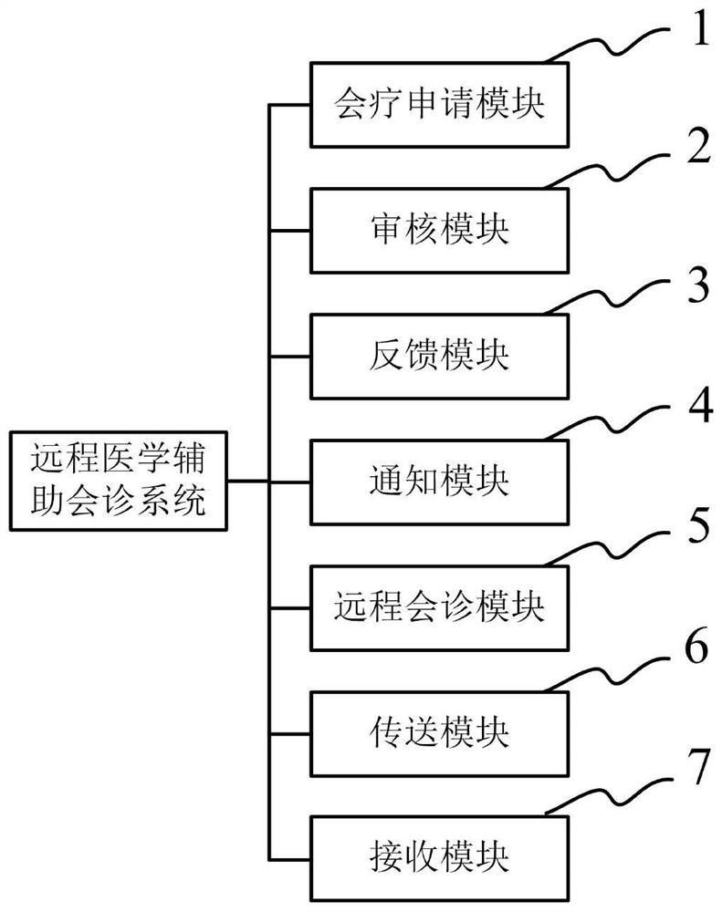 Remote medical auxiliary consultation system