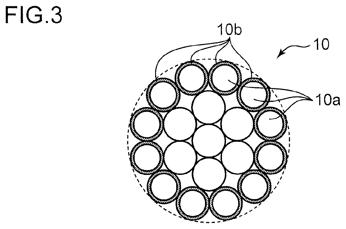 Composite stretchable member, wearable article, and method for producing wearable article