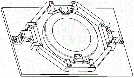 Two-dimensional piezoelectric micro displacement driver