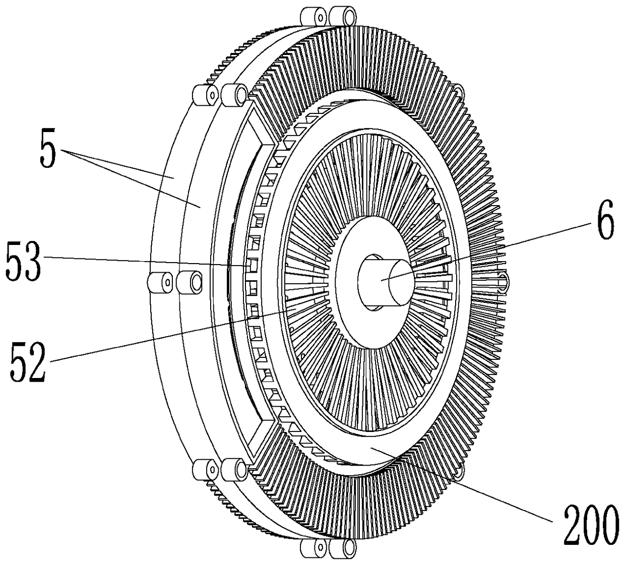 Compact air-cooled unit