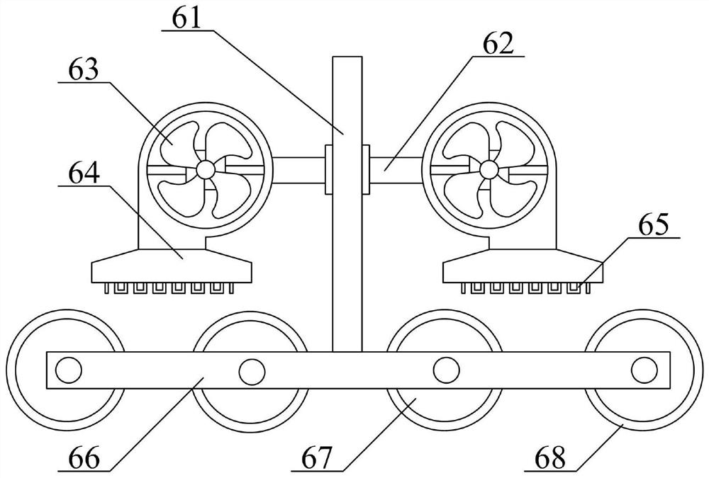 Intelligent dehydration device for corrugated paper production