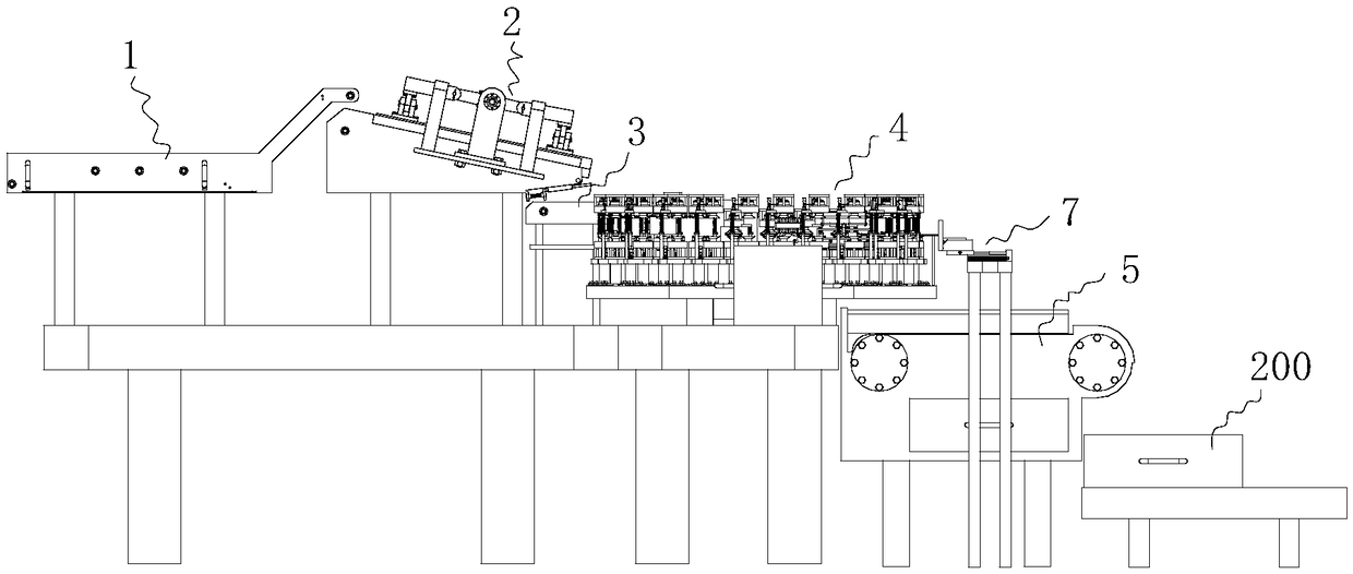 Multi-station reciprocating circulating scallop shell opening and meat taking machine