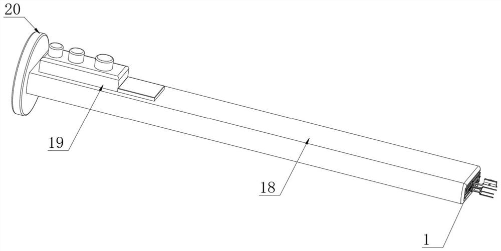 Automatic microscopic suturing instrument for self-retaining laryngoscope