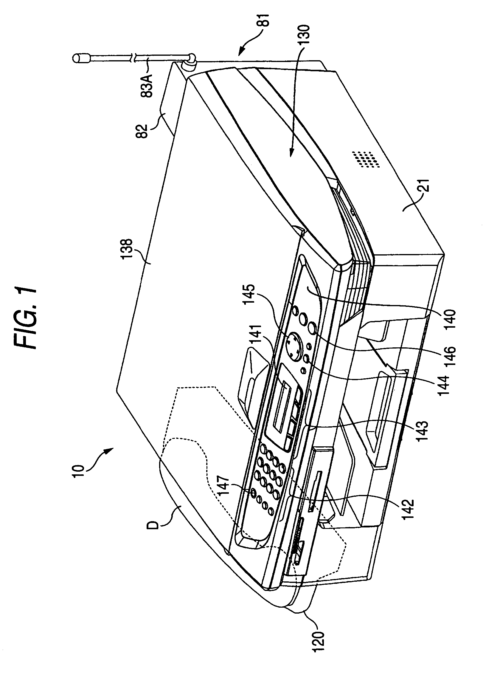 Holder and communication apparatus