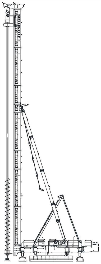 Construction method of solidified soil pile