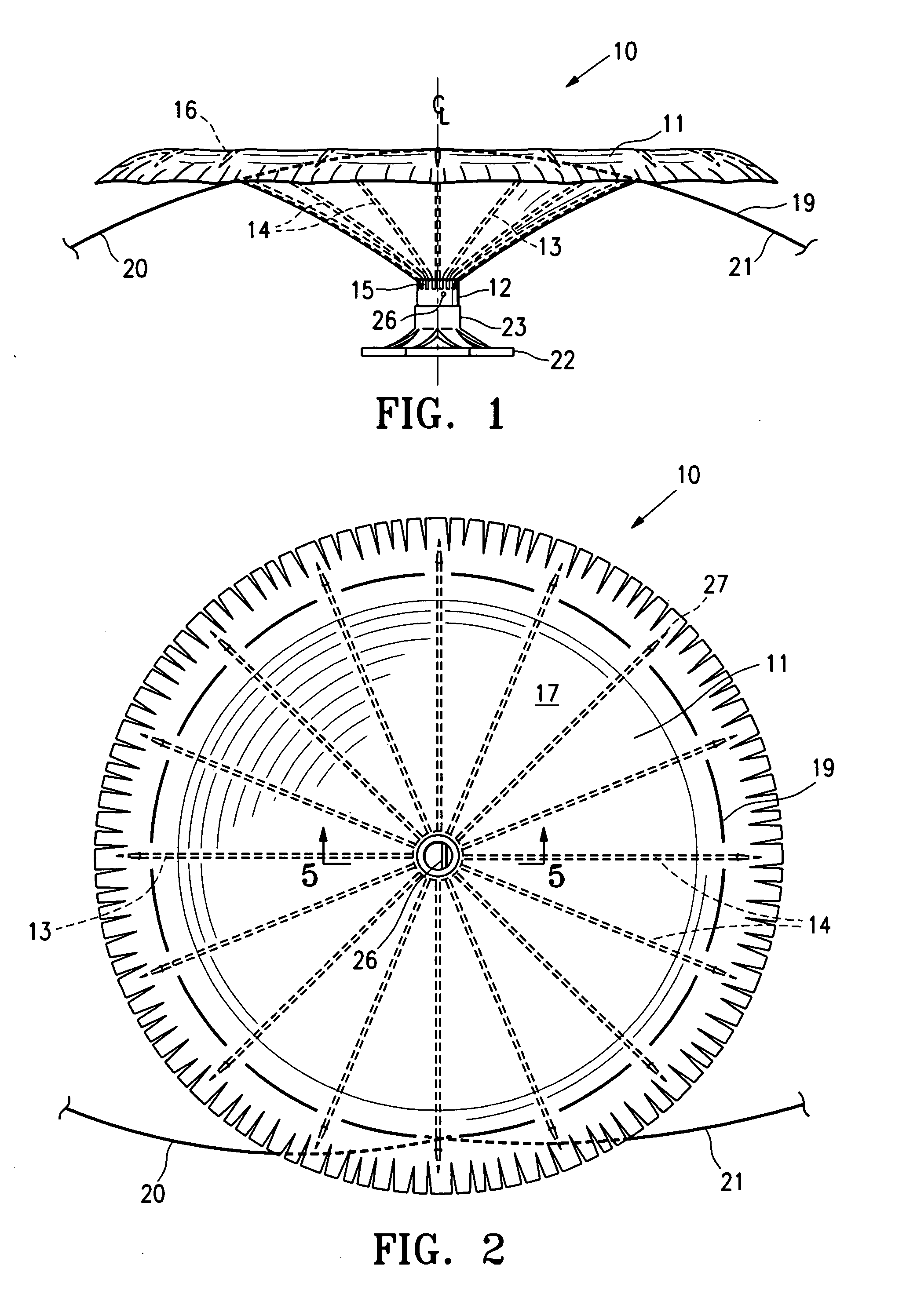 Peripheral seal for a ventricular partitioning device