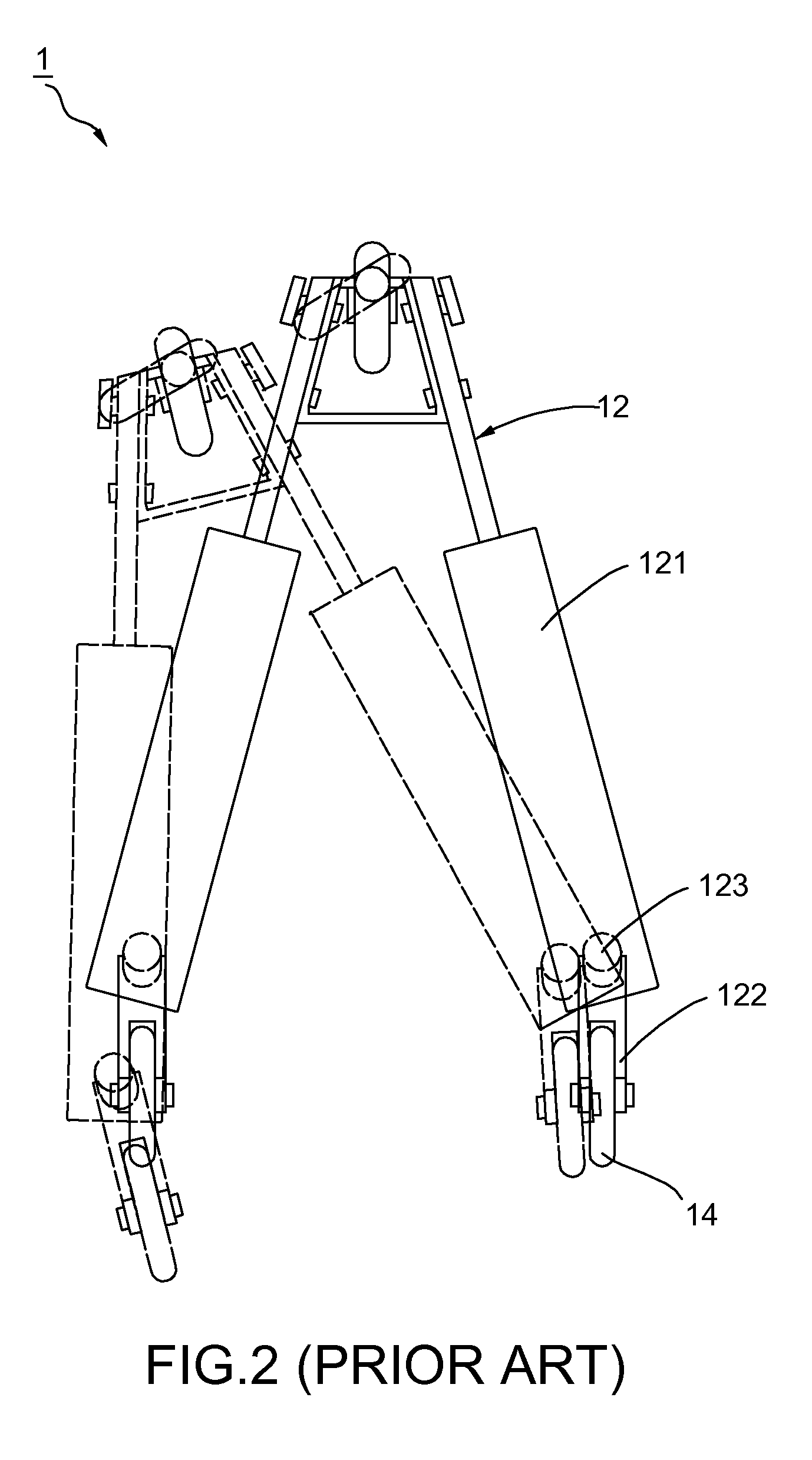 Manual-swinging scooter