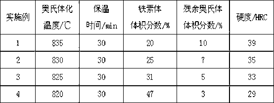 Preparation technology for nodular cast iron with TRIP (transformation-induced plasticity) effect