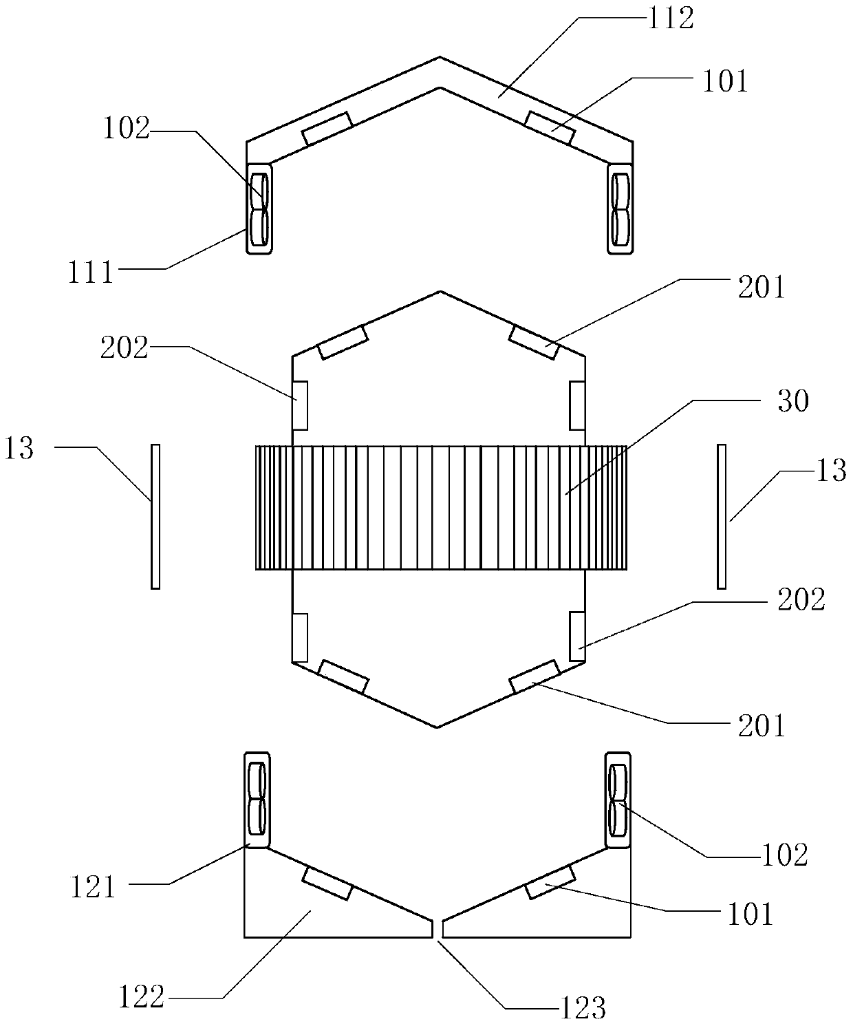 A vertical axis wind power generator