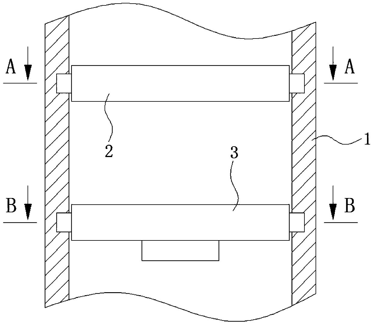 Bend type double-layer mist catching device for flue gas desulfurization tower