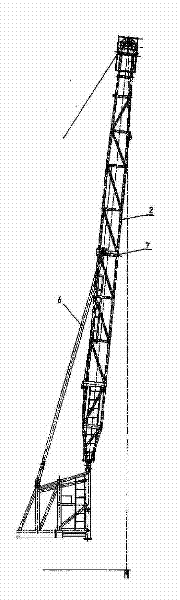 Combined sand-washing well repairing machine