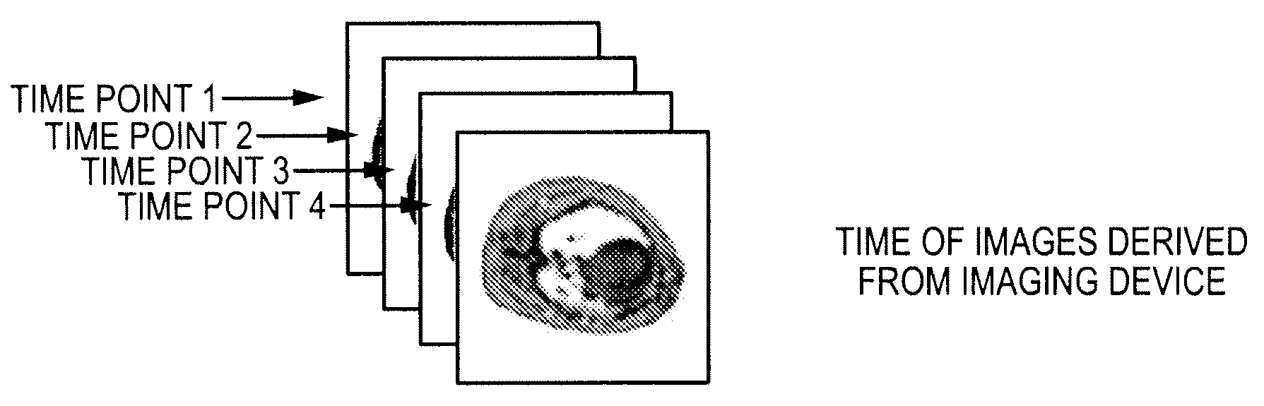 Method and apparatus for quantifying the behavior of an administered contrast agent