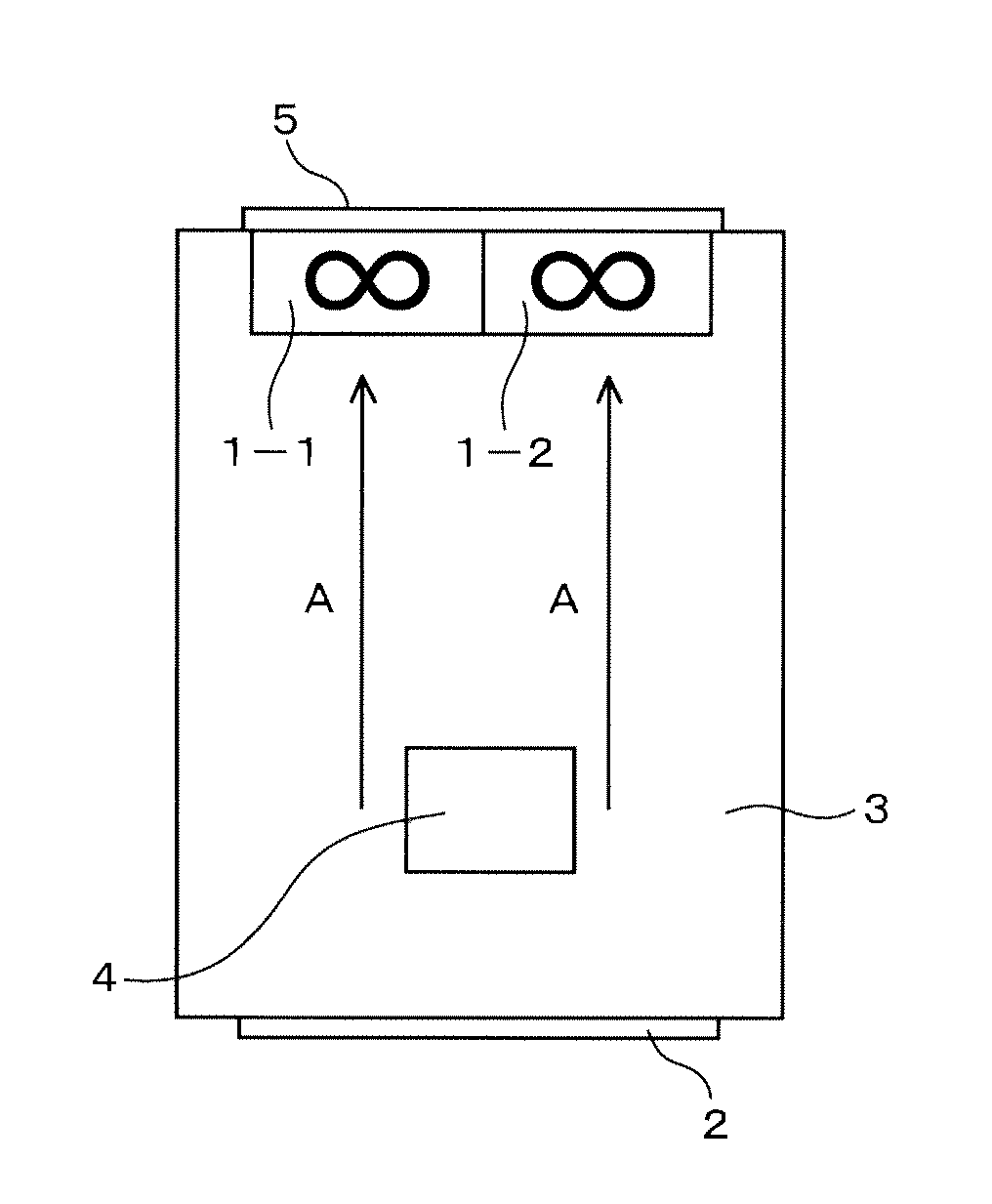 Wind-pressure shutter and cooling fan system