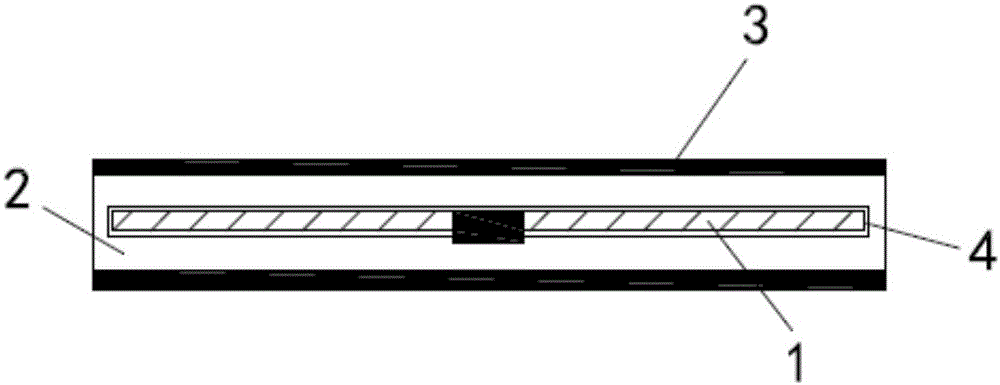 RFID radio frequency tag failing after washing and use method thereof