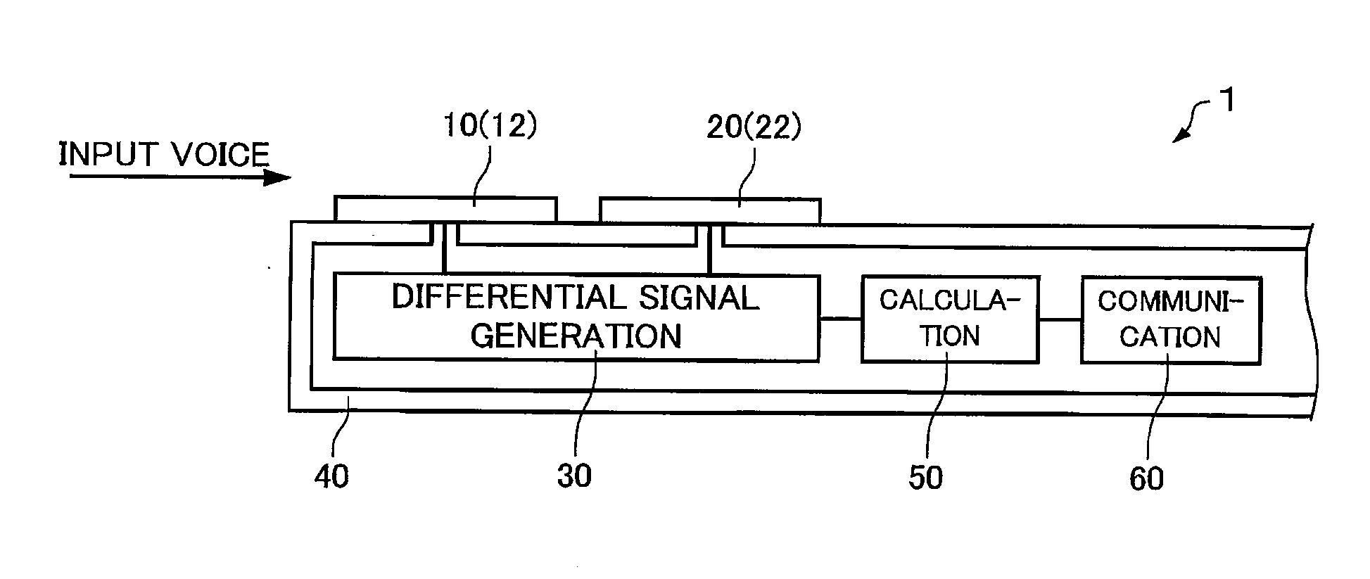 Voice Input Device, Method of Producing the Same, and Information Processing System