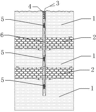 Different-hardness-degree rock stratum blasting control method used in deep-hole bench blasting