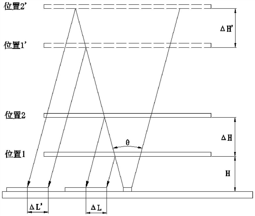 A Photodetector Location Layout for Large Displacement Monitoring