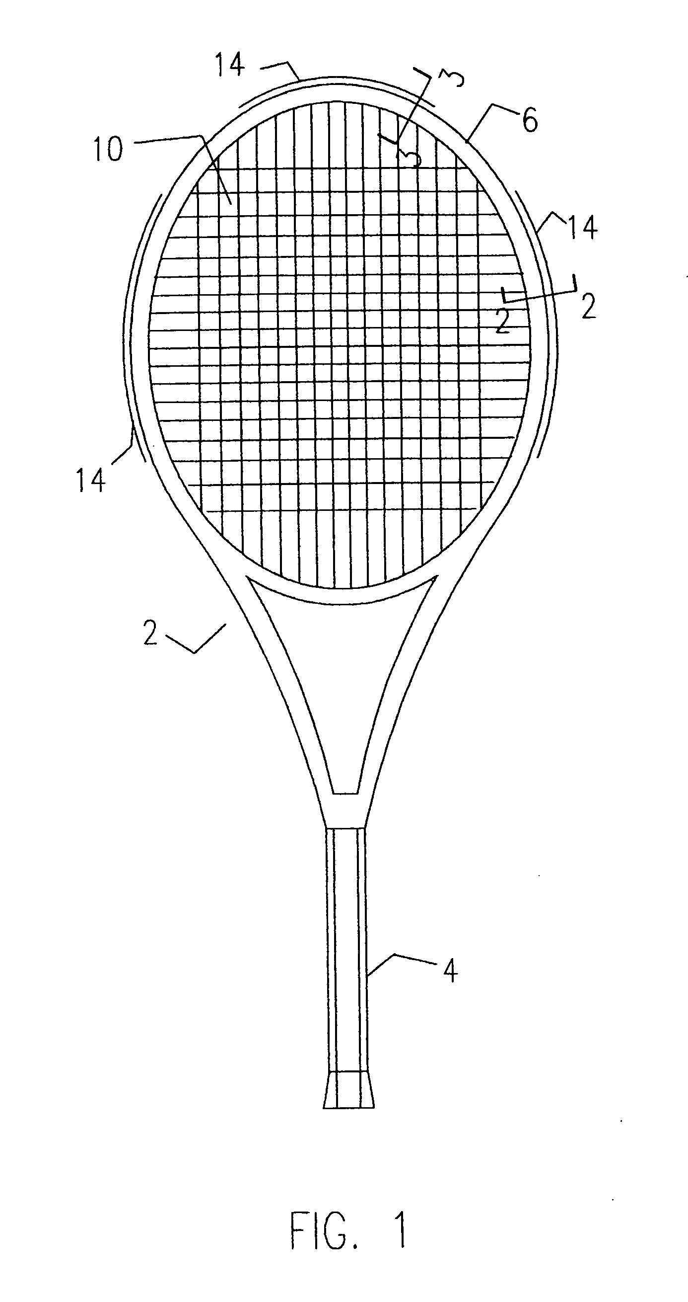 Game racket including a pivot element