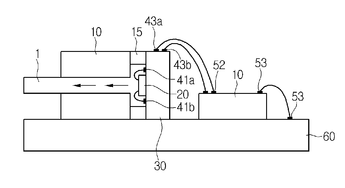 Interposer for optical module, optical module using the same, method for manufacturing the same