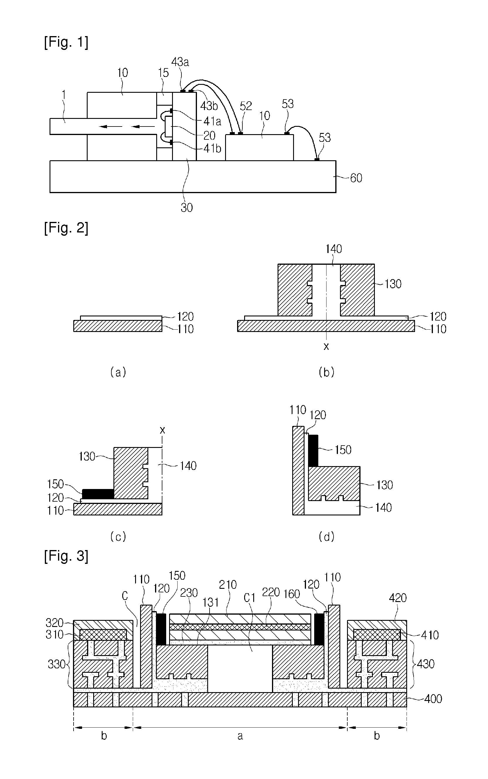 Interposer for optical module, optical module using the same, method for manufacturing the same