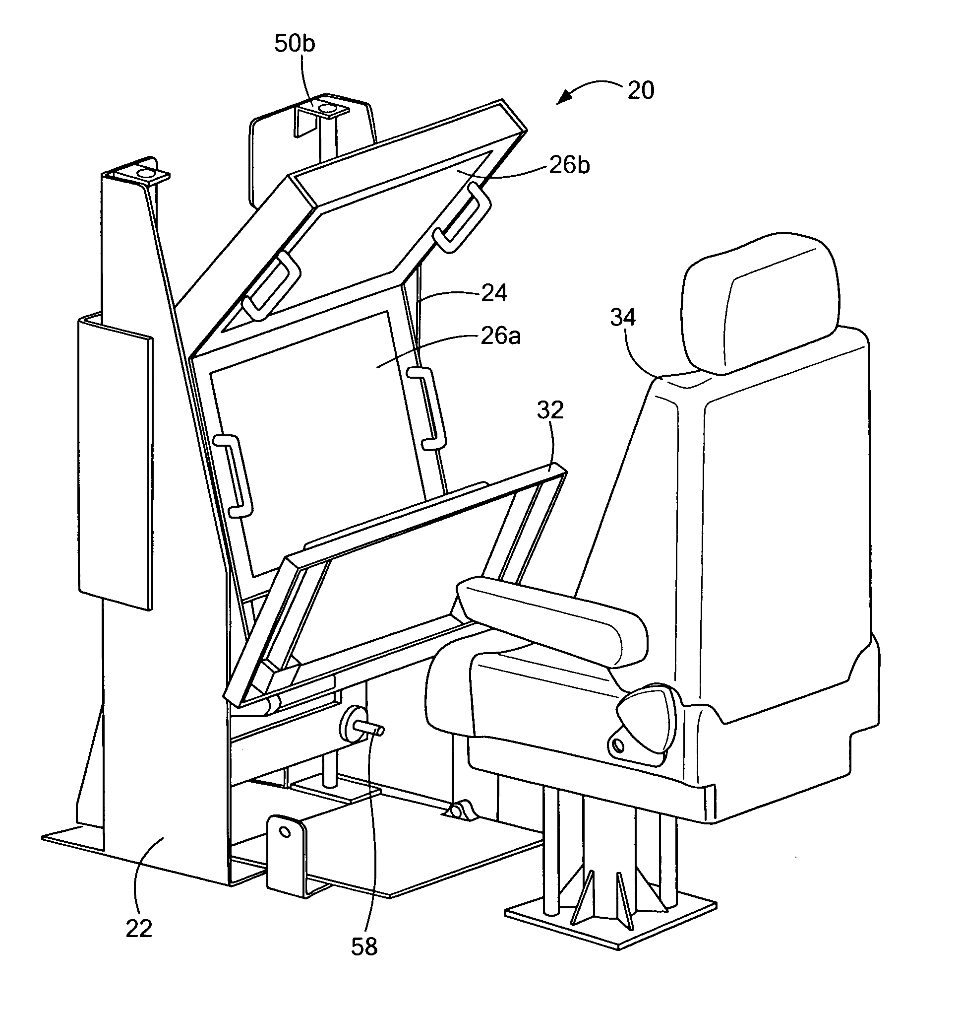 Height adjustable workstation