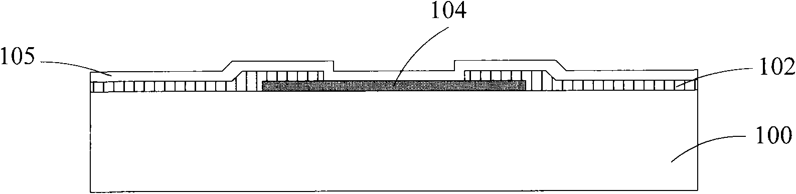 Salient point and forming method thereof