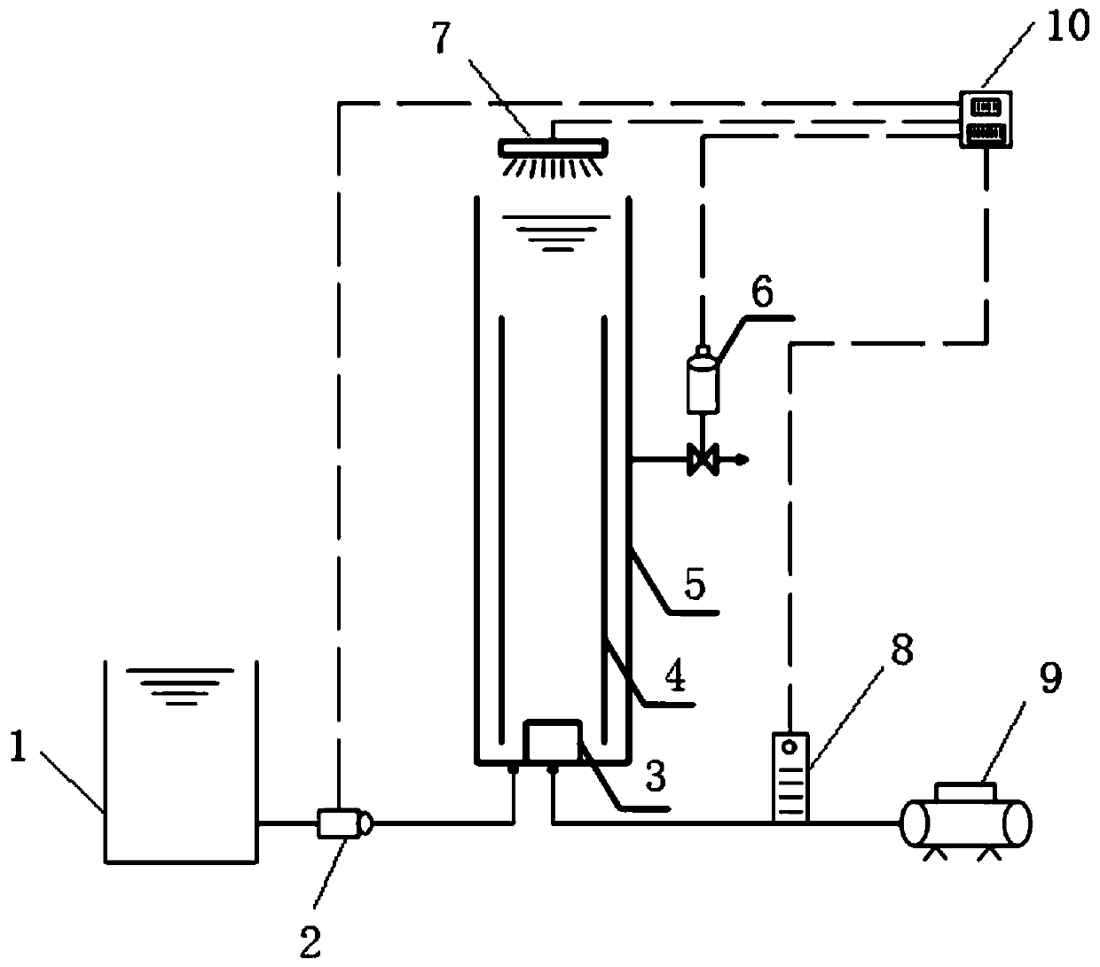 Low-temperature cultivation algal-bacterial symbiotic granular sludge method