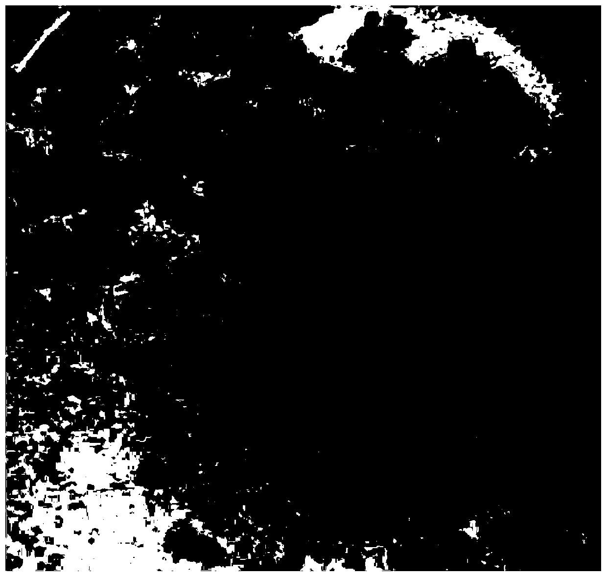 Low-temperature cultivation algal-bacterial symbiotic granular sludge method