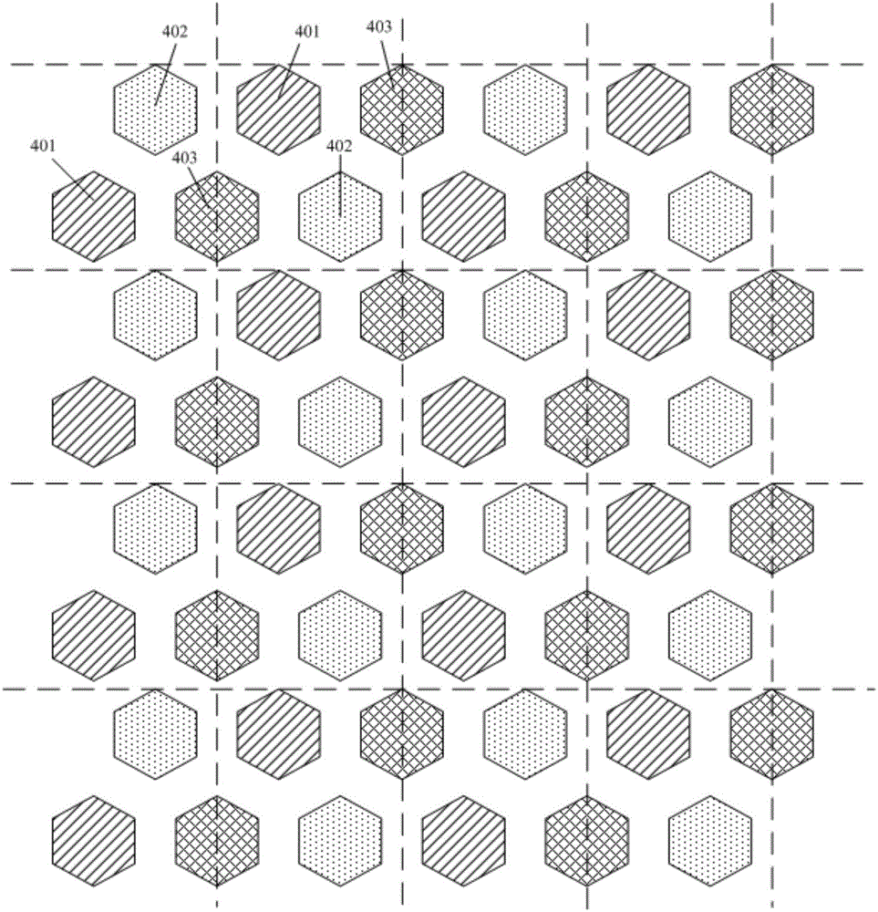 Pixel arrangement structure, organic electroluminescent device, display device, and mask plate