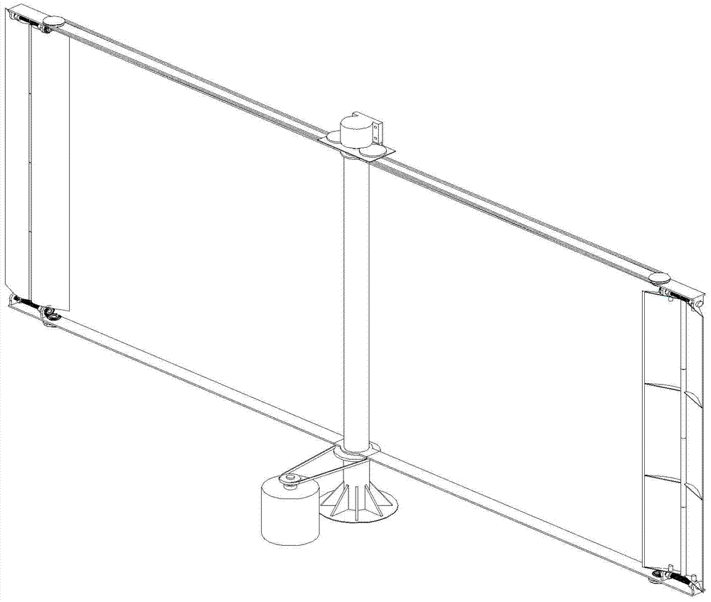 Lift-drag combined vertical axis wind turbine