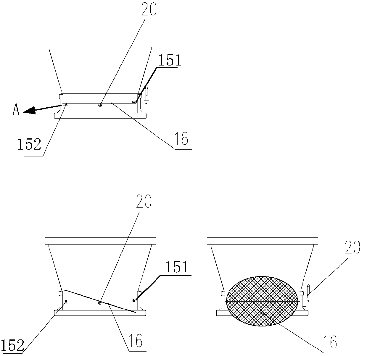 Circulating fluidized bed and circulating fluidized bed system